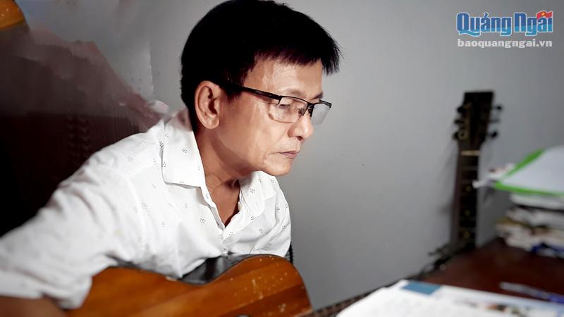 Nhạc sĩ Nguyễn Tuấn.                      ẢNH: Huỳnh Thế